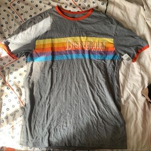 COPY - ☀️ NWT Disneyland park rainbow ringer T-shirt